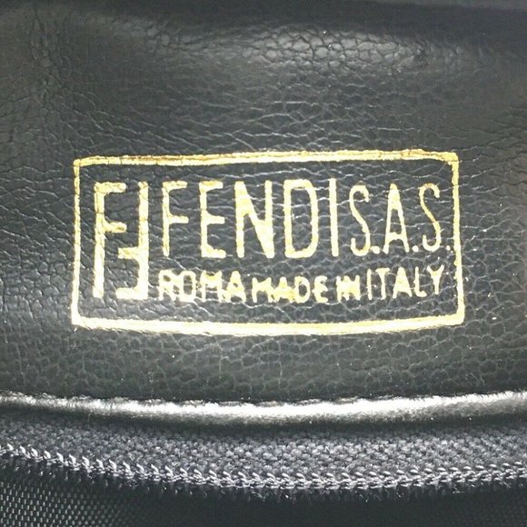 FENDI Zucchino Zucca pattern logo pattern Vintage - Picture 8 of 10